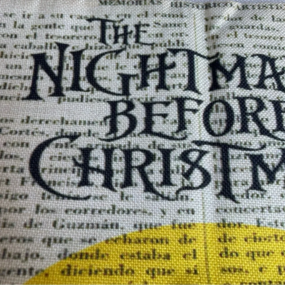 The‎ Nightmare Before Christmas Throw Pillow Cover Set (4) 17x17